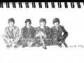 Beatles-Skizze, 1998 von Katharina M. Ratjen