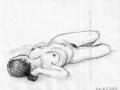 Liegender Akt, 2002 von Katharina M. Ratjen